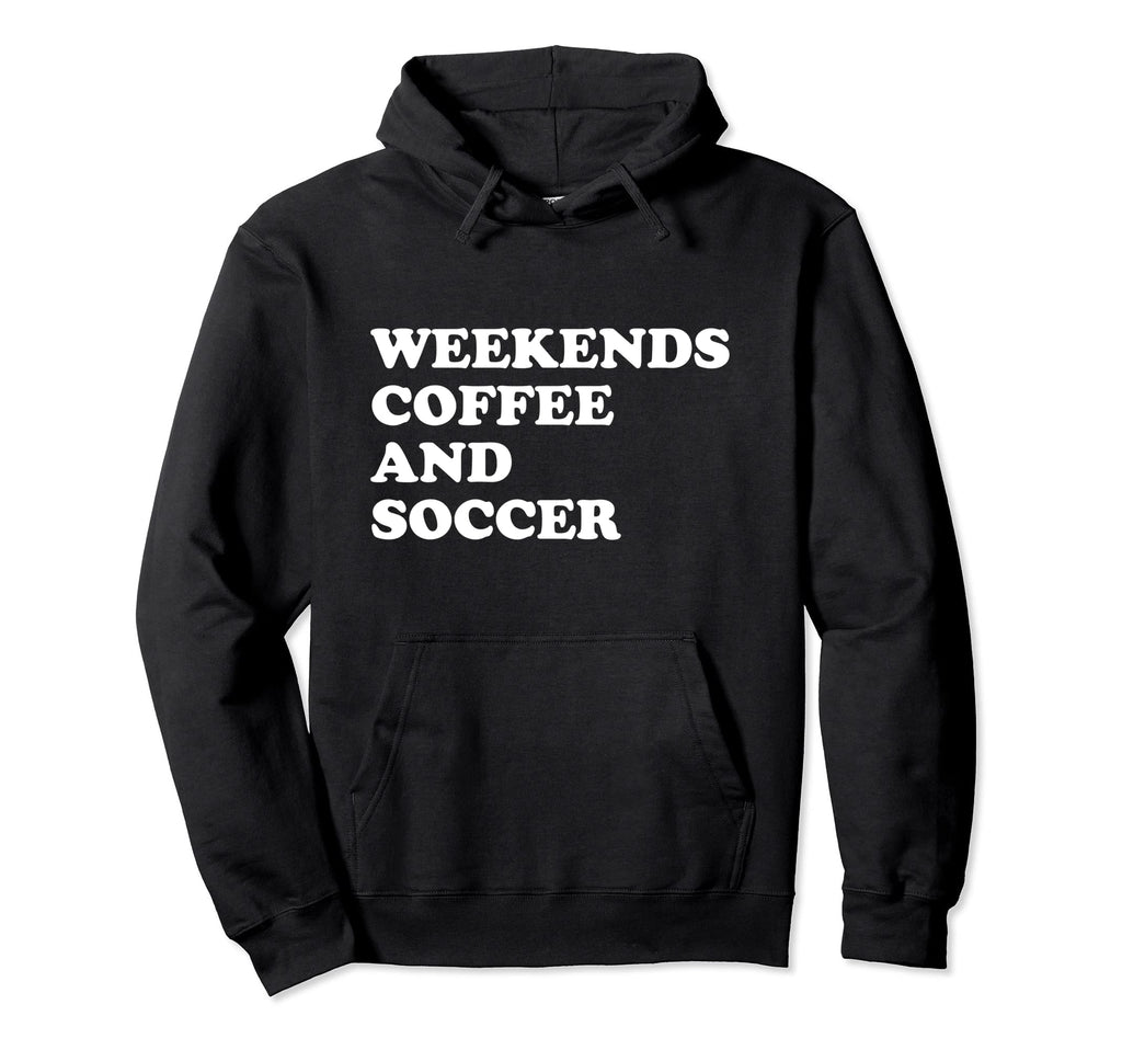 Soccer Mom Football Auntie Weekends Hoodie - Trendy Graphic for Adults - T-Shirt, Sweatshirt, Hoodie
