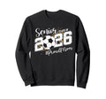 Proud Mom 2026 Senior Soccer Ball Sweatshirt - Custom Art Print for Adults - T-Shirt, Sweatshirt, Hoodie