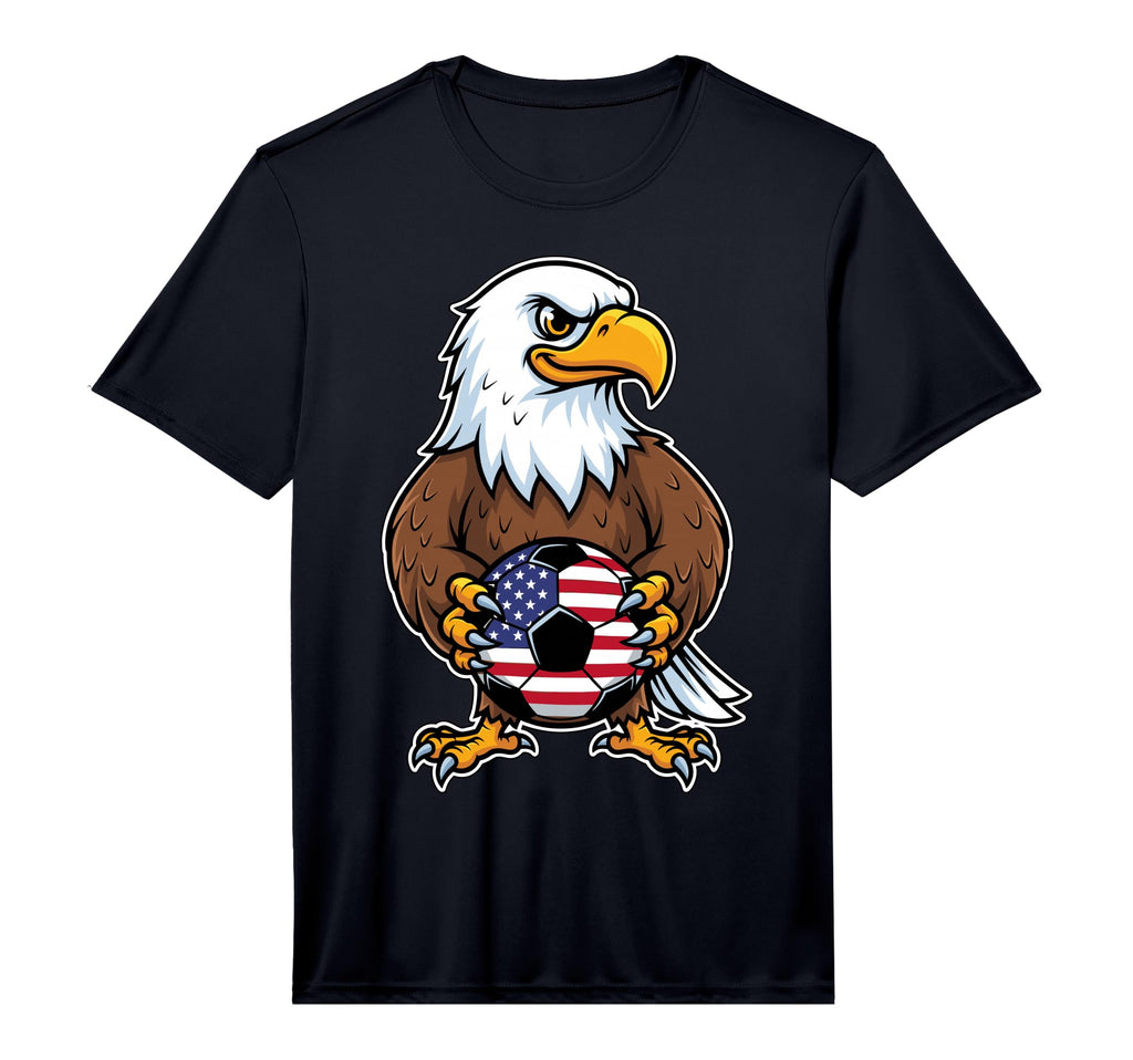 American Eagle Holding Soccer T-Shirt - Casual Everyday Wear for Adults - T-Shirt, Sweatshirt, Hoodie