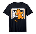 Gingerbread Hockey Goalkeeper Funny T-Shirt - Unique Graphic Men Women - T-Shirt, Sweatshirt, Hoodie