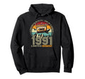 35Th Birthday Gift May 1991 Cassette Hoodie - Graphic Print Unisex - T-Shirt, Sweatshirt, Hoodie