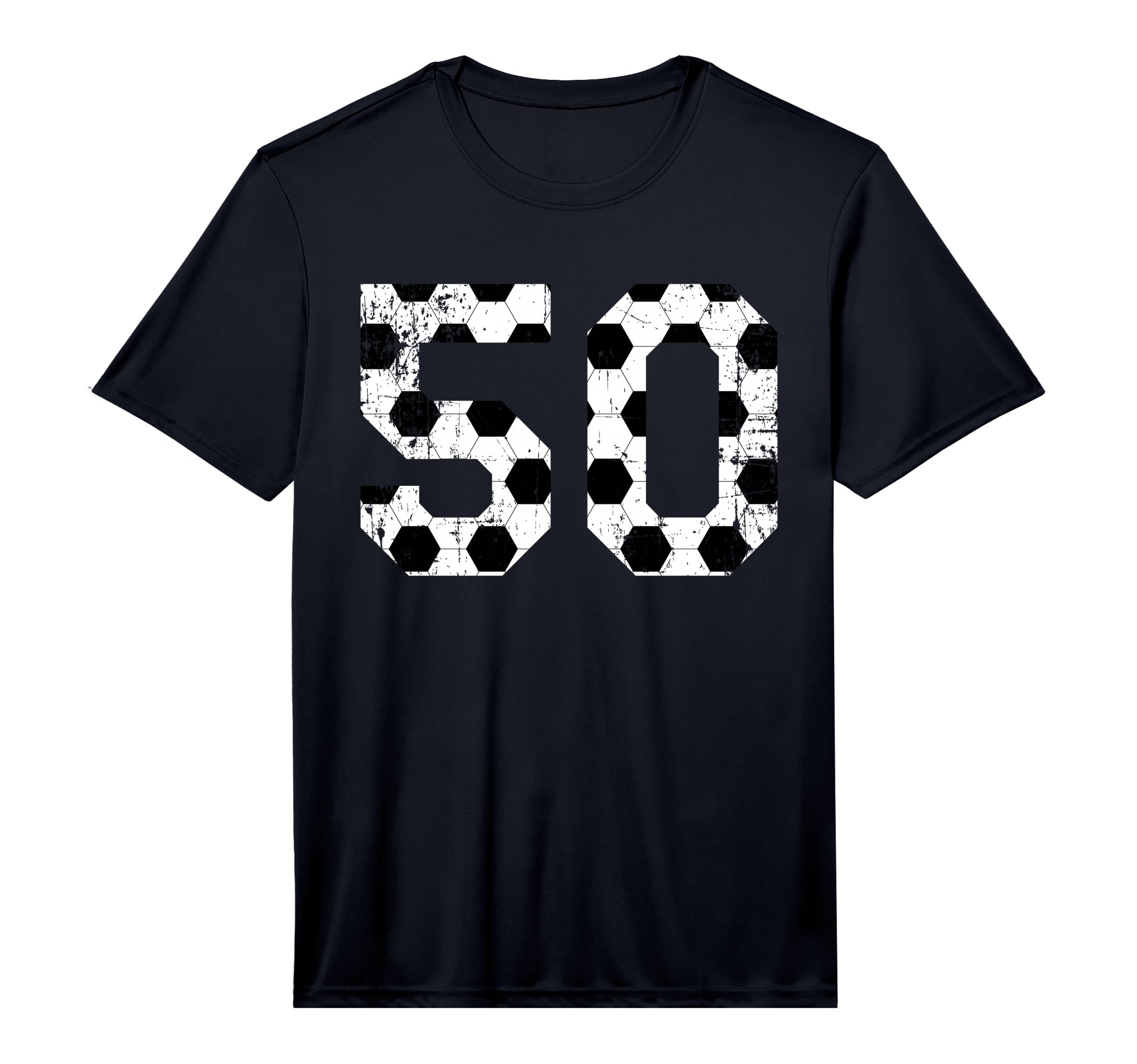 Soccer 50 Jersey Number T-Shirt - Casual Everyday Wear for Adults - T-Shirt, Sweatshirt, Hoodie