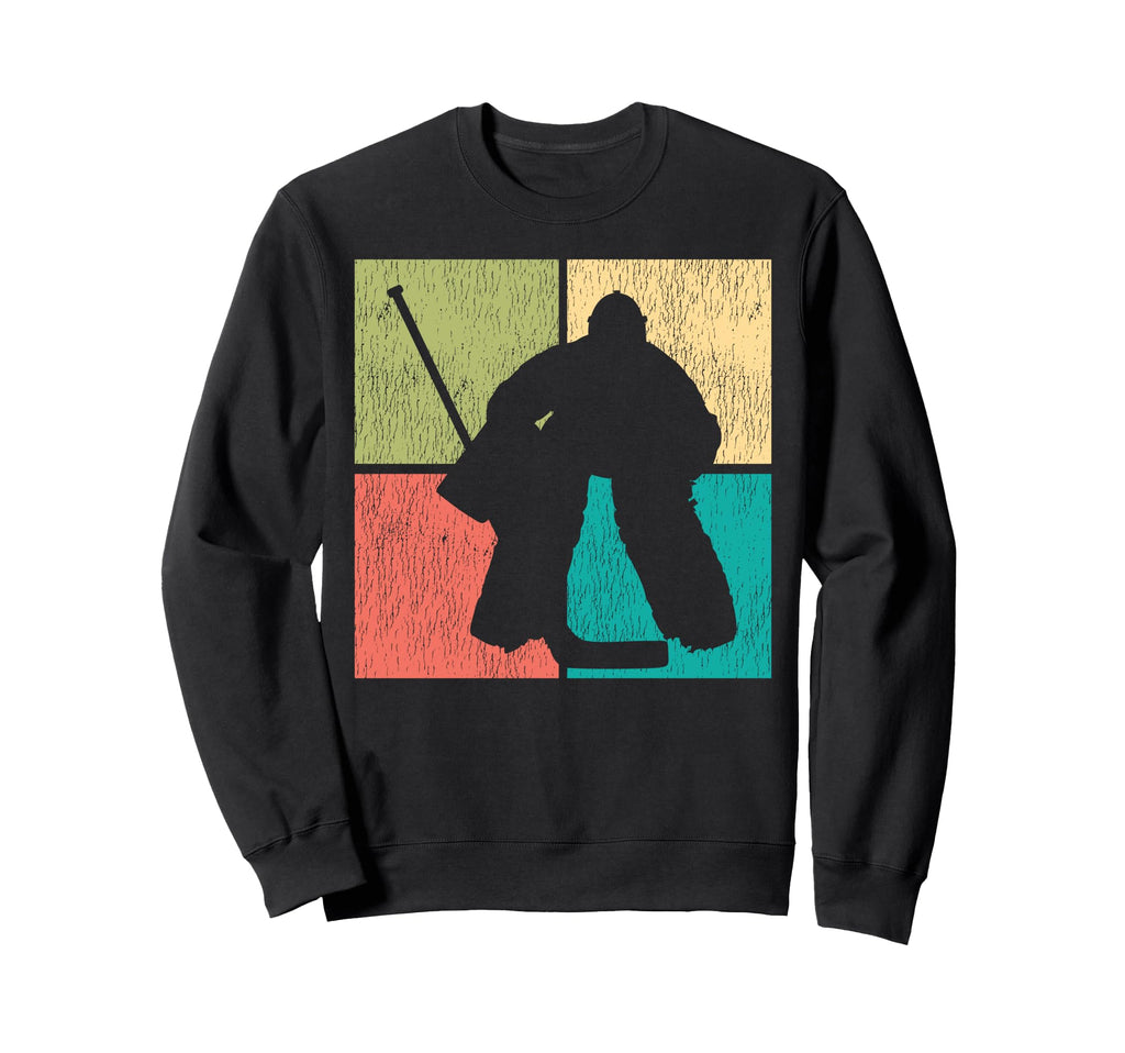 Ice Hockey Goalie Goalkeeper Sweatshirt - Novelty Apparel for Adults - T-Shirt, Sweatshirt, Hoodie