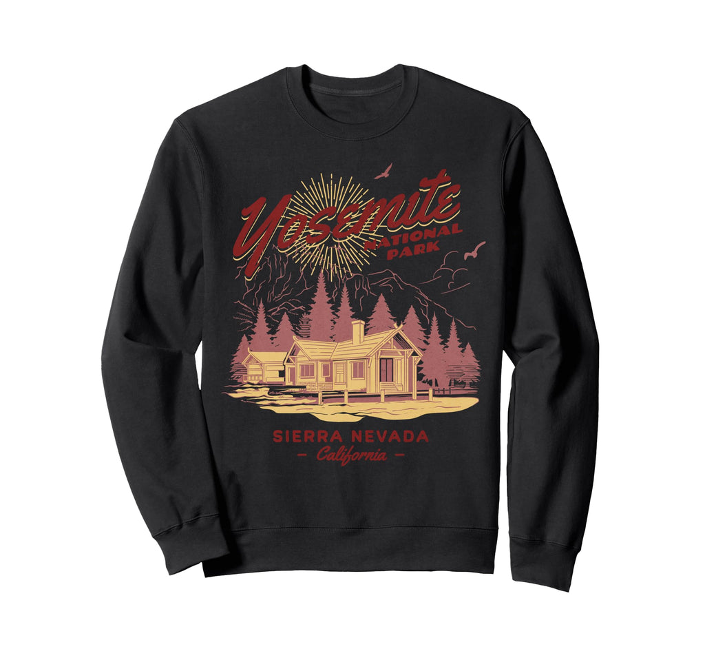 Yosemite National Parks Sweatshirt - Casual Everyday Wear for Adults - T-Shirt, Sweatshirt, Hoodie