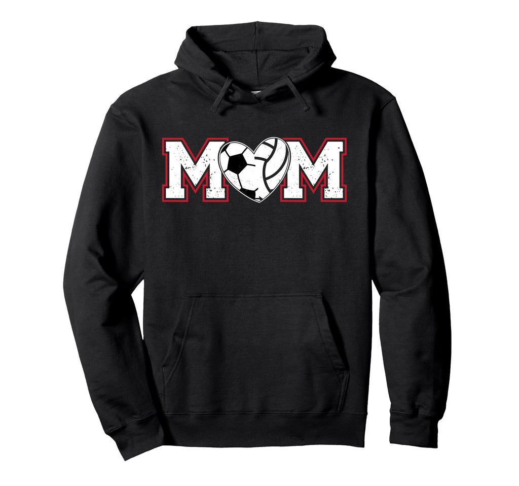 Volleyball Soccer Mom Soccer Hoodie - Streetwear Style Men Women - T-Shirt, Sweatshirt, Hoodie