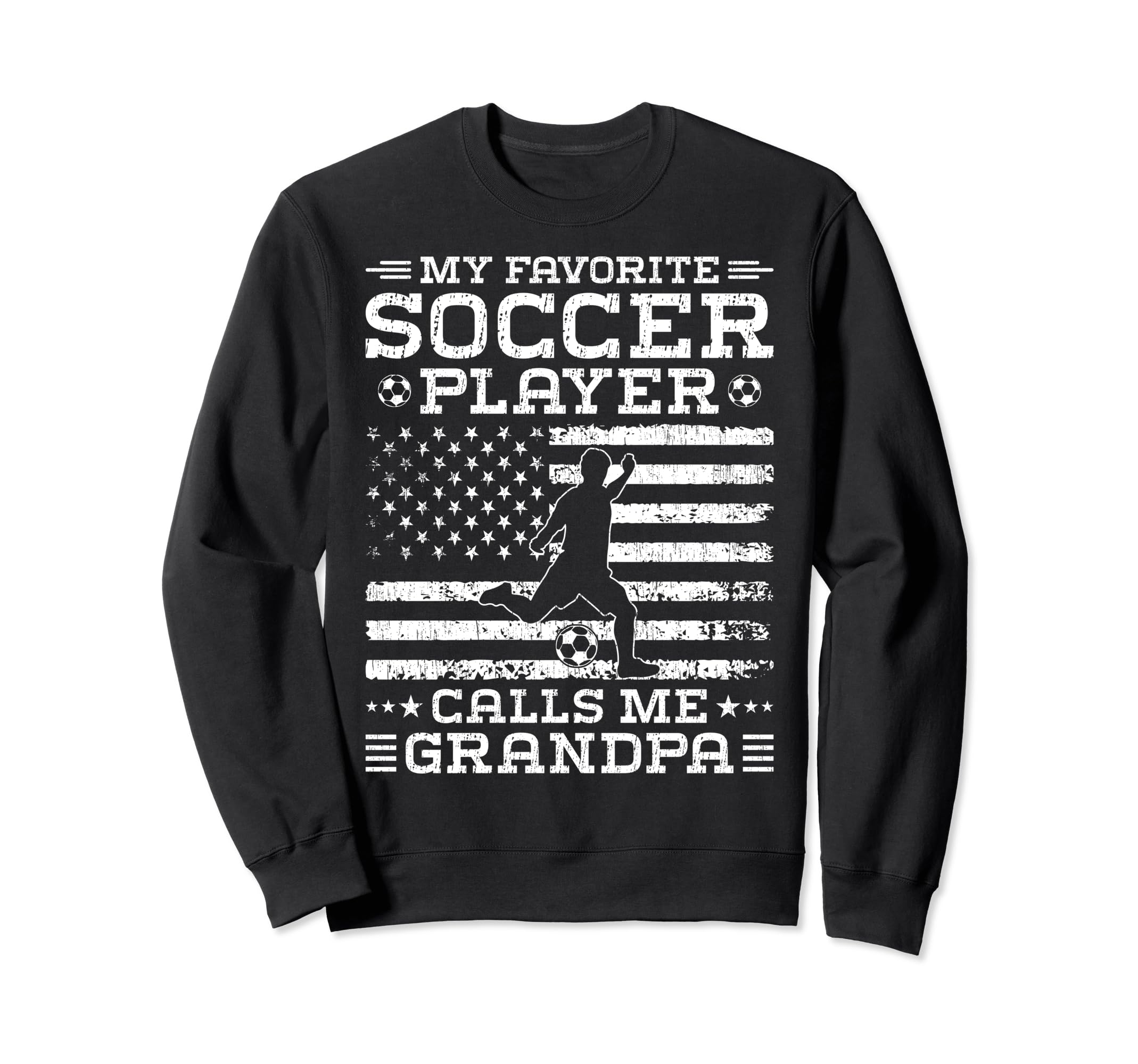 My Favorite Soccer Player Sweatshirt - Casual Everyday Wear for Adults - T-Shirt, Sweatshirt, Hoodie