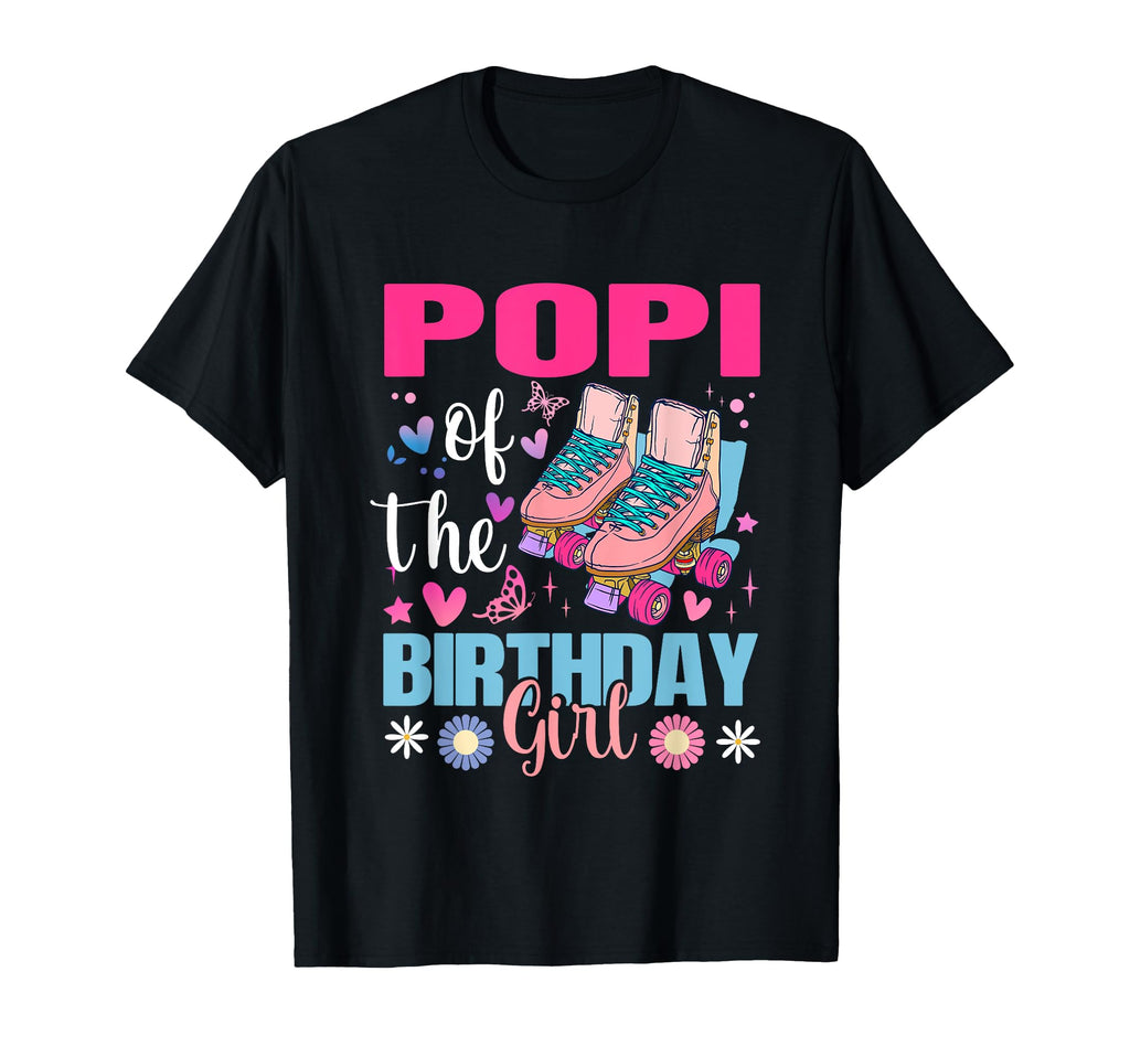 Popi Birthday Rolling Skate Bday T-Shirt - Unique Graphic for Adults - T-Shirt, Sweatshirt, Hoodie