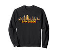 San Diego 8 Bit Video Arcade Sweatshirt - Casual Everyday Wear Men Women - T-Shirt, Sweatshirt, Hoodie