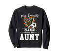 My Favorite Soccer Player Calls Me Aunt Sweatshirt - Graphic Print Unisex - T-Shirt, Sweatshirt, Hoodie