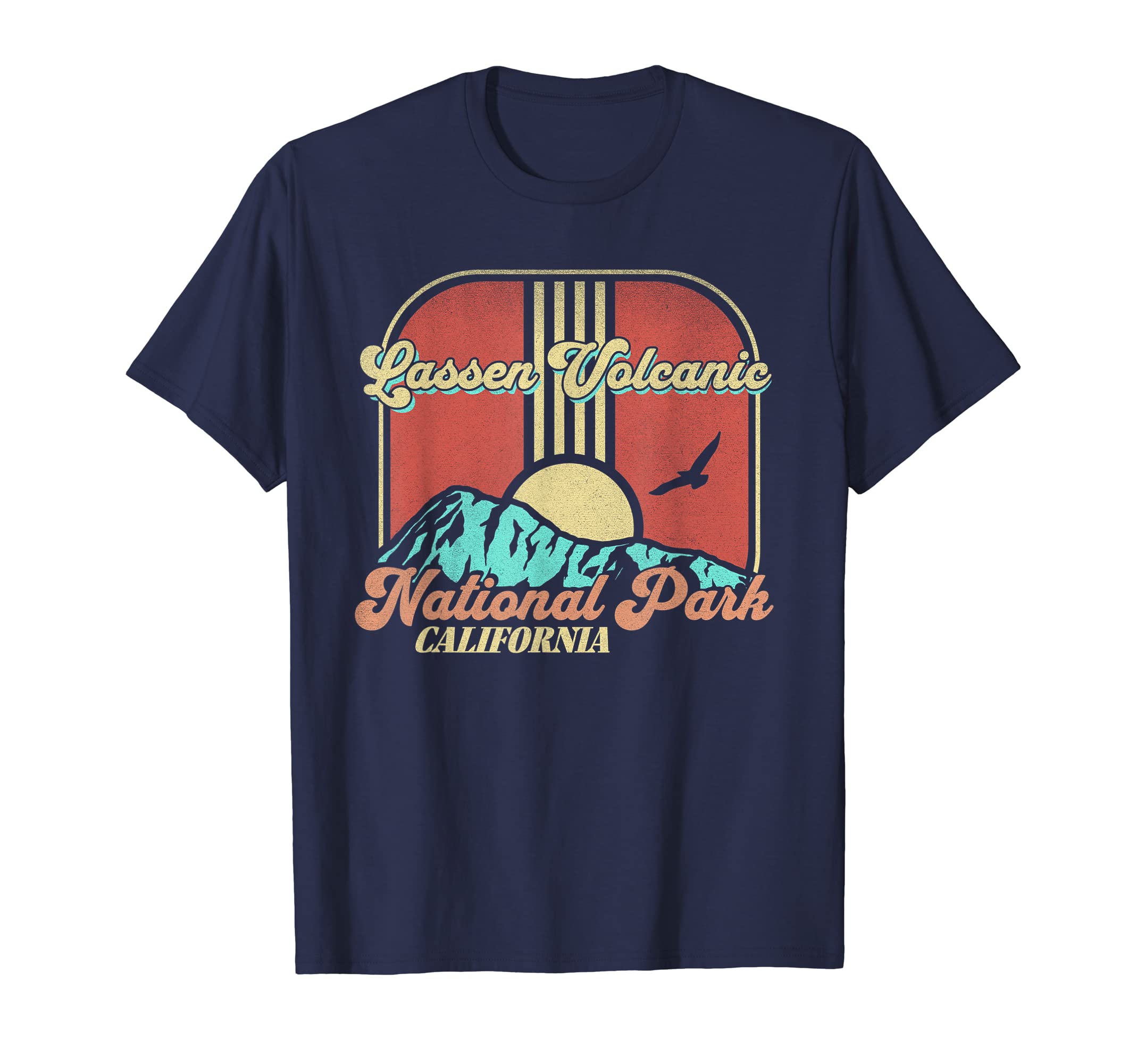 Lassen Volcanic National Park T-Shirt - Minimalist Print for Adults - T-Shirt, Sweatshirt, Hoodie