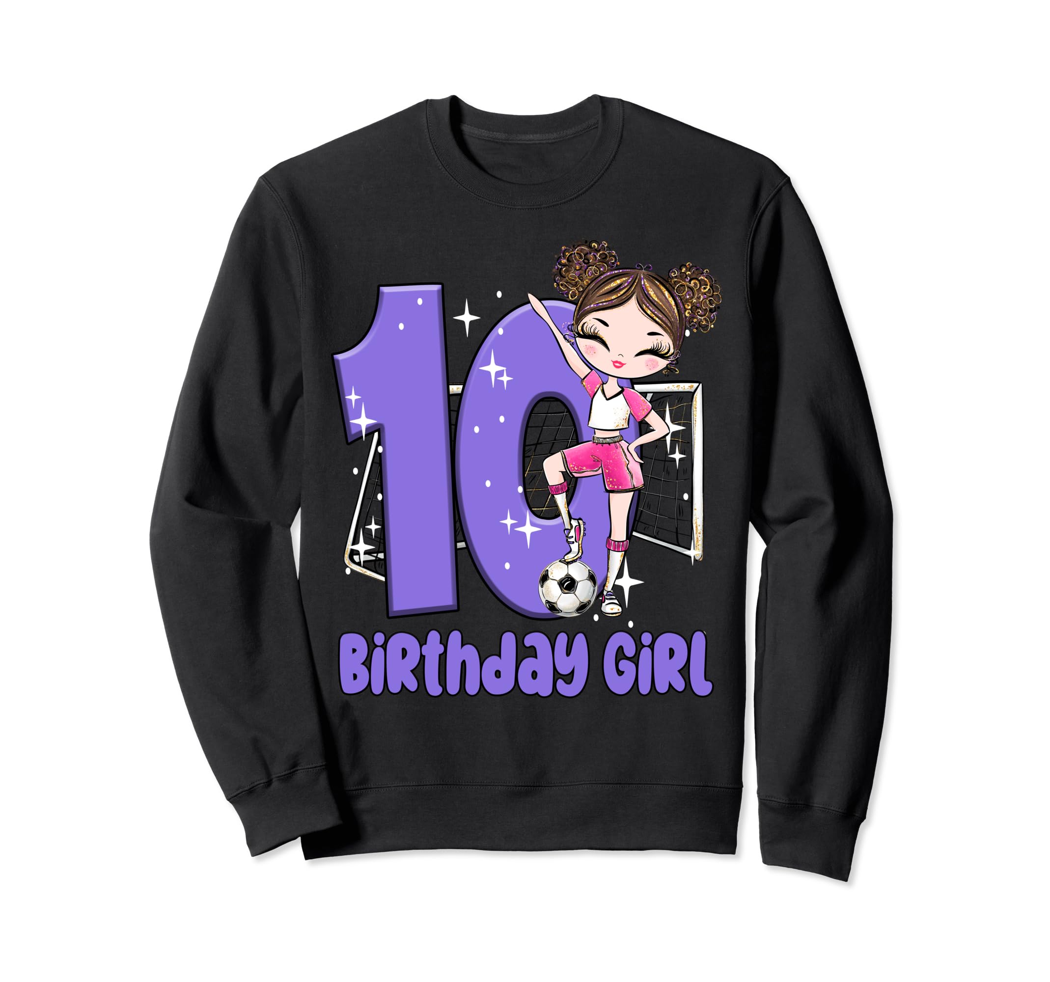 10Th Birthday Soccer Party Ten Sweatshirt - Streetwear Style for Adults - T-Shirt, Sweatshirt, Hoodie
