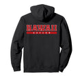 Hawaii Soccer Red Text Hoodie - Fun Novelty Design Unisex - T-Shirt, Sweatshirt, Hoodie