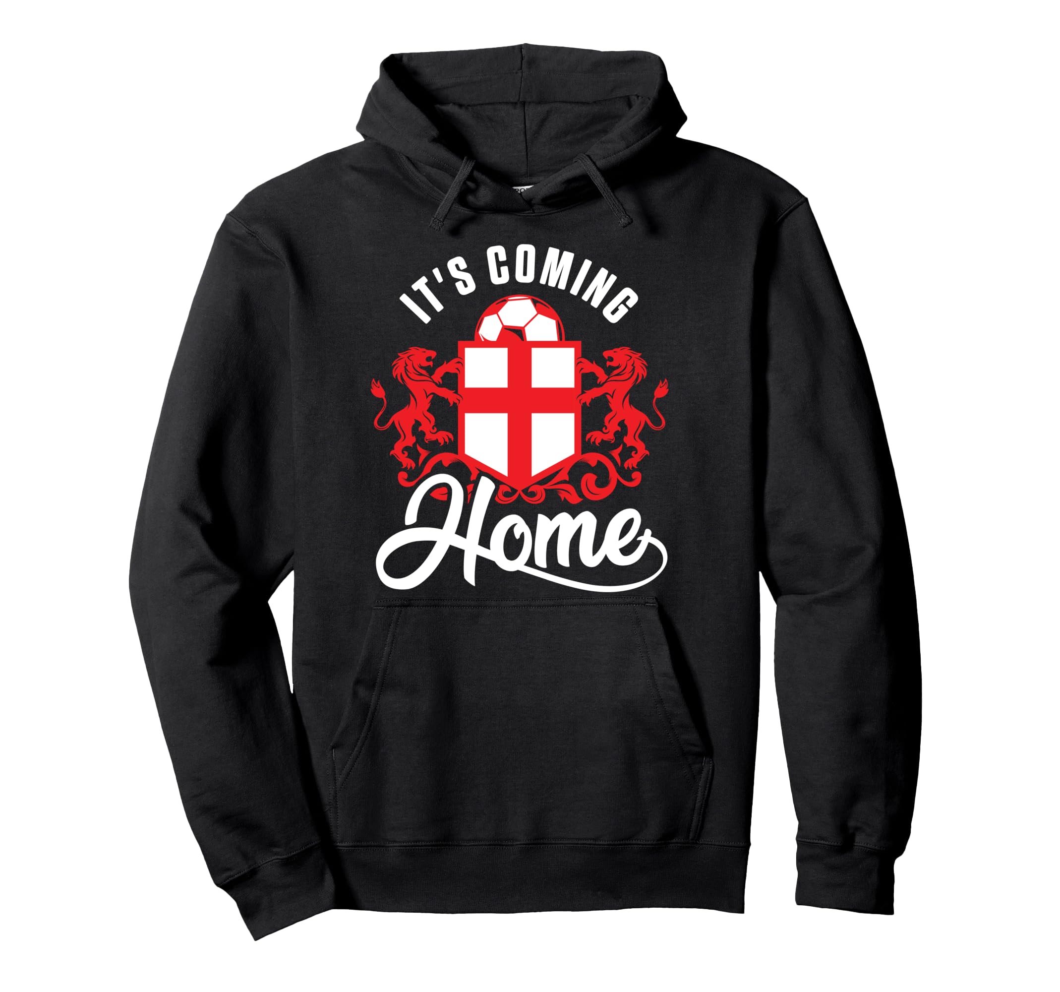 Football Player Coming Home England Hoodie - Custom Art Print for Adults - T-Shirt, Sweatshirt, Hoodie