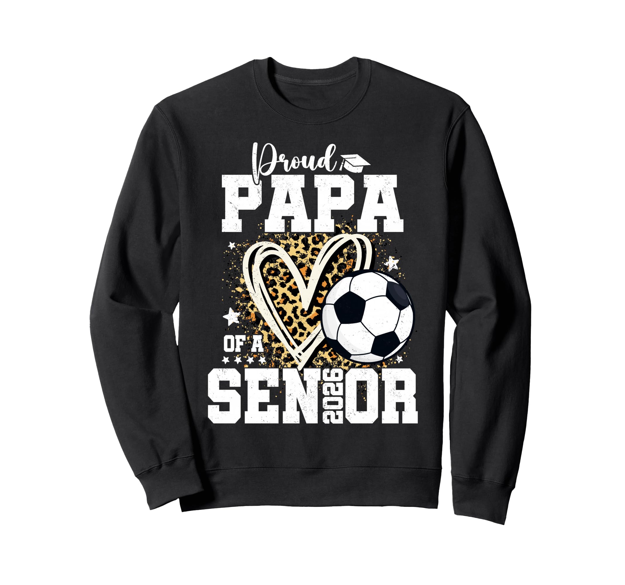 Proud Papa 2026 Senior Soccer Sweatshirt - Streetwear Style for Adults - T-Shirt, Sweatshirt, Hoodie