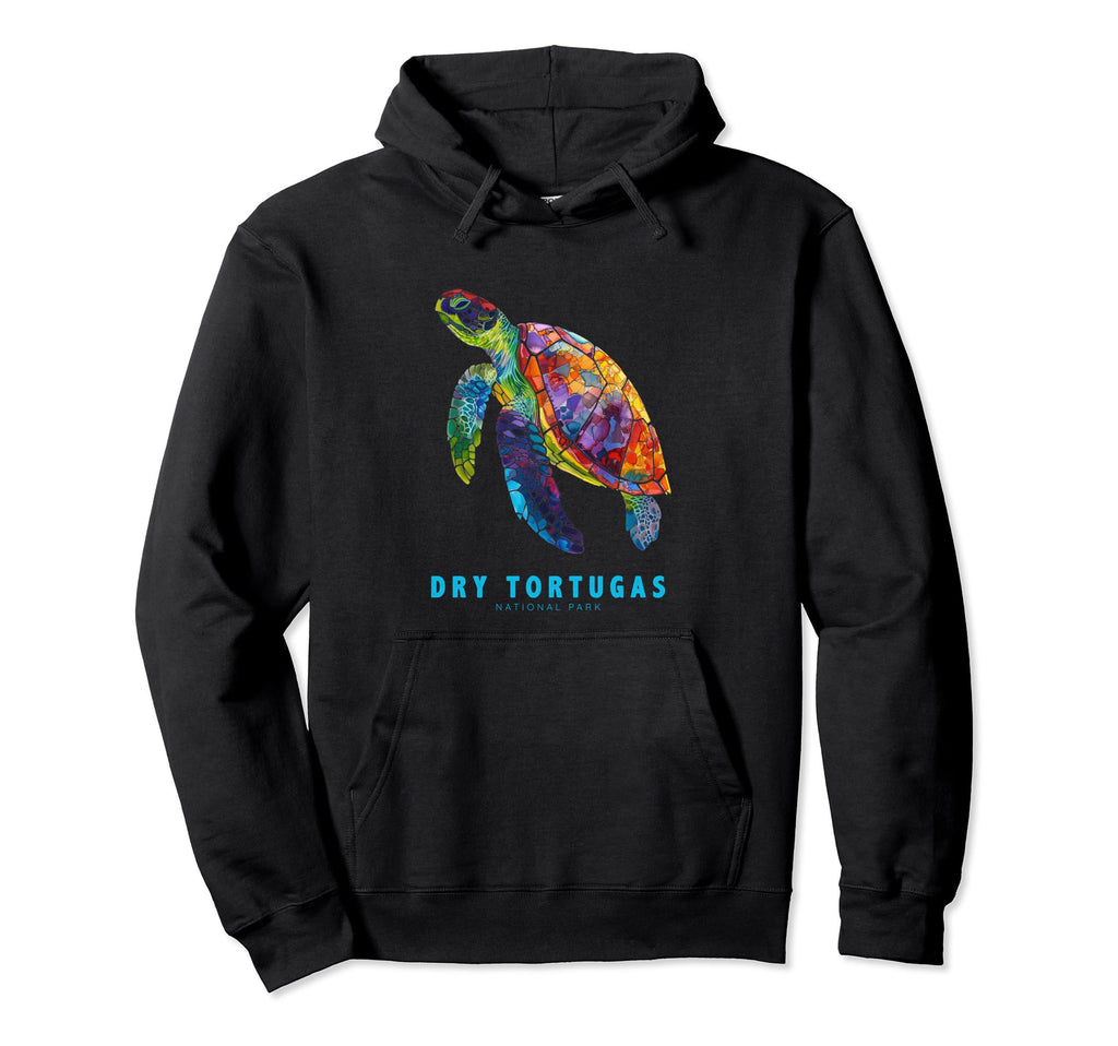 Dry Tortugas National Park Beach Hoodie - Minimalist Print for Adults - T-Shirt, Sweatshirt, Hoodie