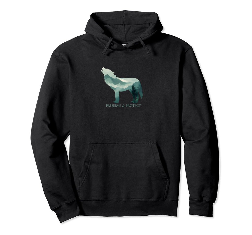 Preserve Protect National Park Wildlife Hoodie - Novelty Apparel Unisex - T-Shirt, Sweatshirt, Hoodie