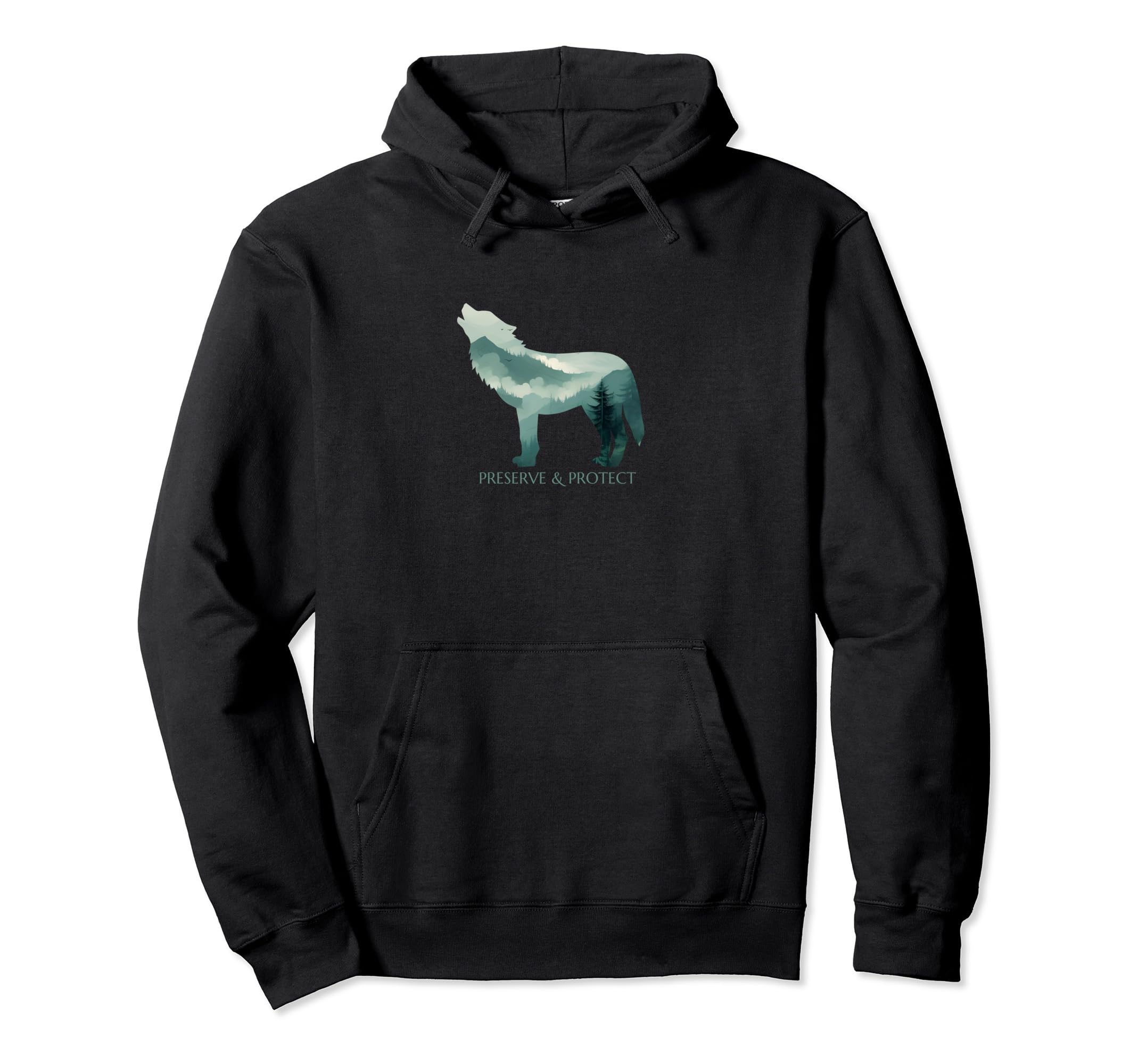 Preserve Protect National Park Wildlife Hoodie - Novelty Apparel Unisex - T-Shirt, Sweatshirt, Hoodie