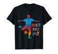Vibrant Soccer Vibes Only Colorful T-Shirt - Streetwear Style Men Women - T-Shirt, Sweatshirt, Hoodie
