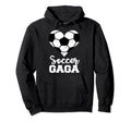 Soccer Gaga Funny Soccer Heart Grandma Gaga Hoodie - Novelty Apparel Unisex - T-Shirt, Sweatshirt, Hoodie
