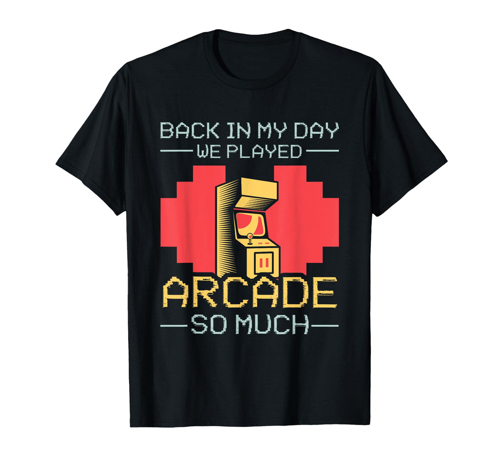 Back My Day 80S Video Game T-Shirt - Graphic Print Men Women - T-Shirt, Sweatshirt, Hoodie
