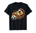 Hedgehog Soccer Player Animal T-Shirt - Casual Everyday Wear for Adults - T-Shirt, Sweatshirt, Hoodie