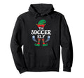 Soccer Elf Family Matching Party Hoodie - Custom Art Print Unisex - T-Shirt, Sweatshirt, Hoodie