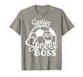 Senior Soccer Boss 2024 Class 2024 Soccer T-Shirt - Graphic Print Unisex - T-Shirt, Sweatshirt, Hoodie