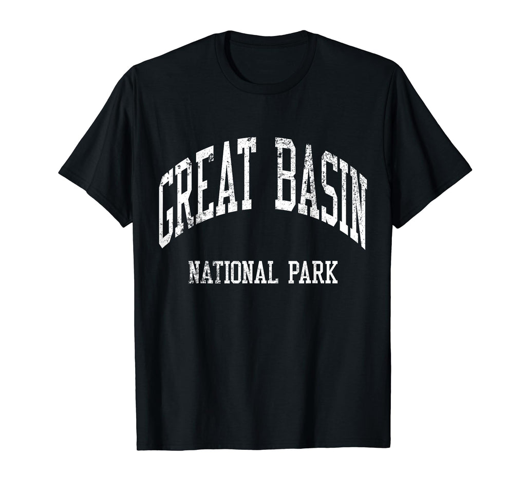 Great Basin National Park 70S College T-Shirt - Novelty Apparel Unisex - T-Shirt, Sweatshirt, Hoodie