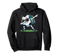 Dabbing Soccer Ball Back To School Hoodie - Graphic Print Men Women - T-Shirt, Sweatshirt, Hoodie