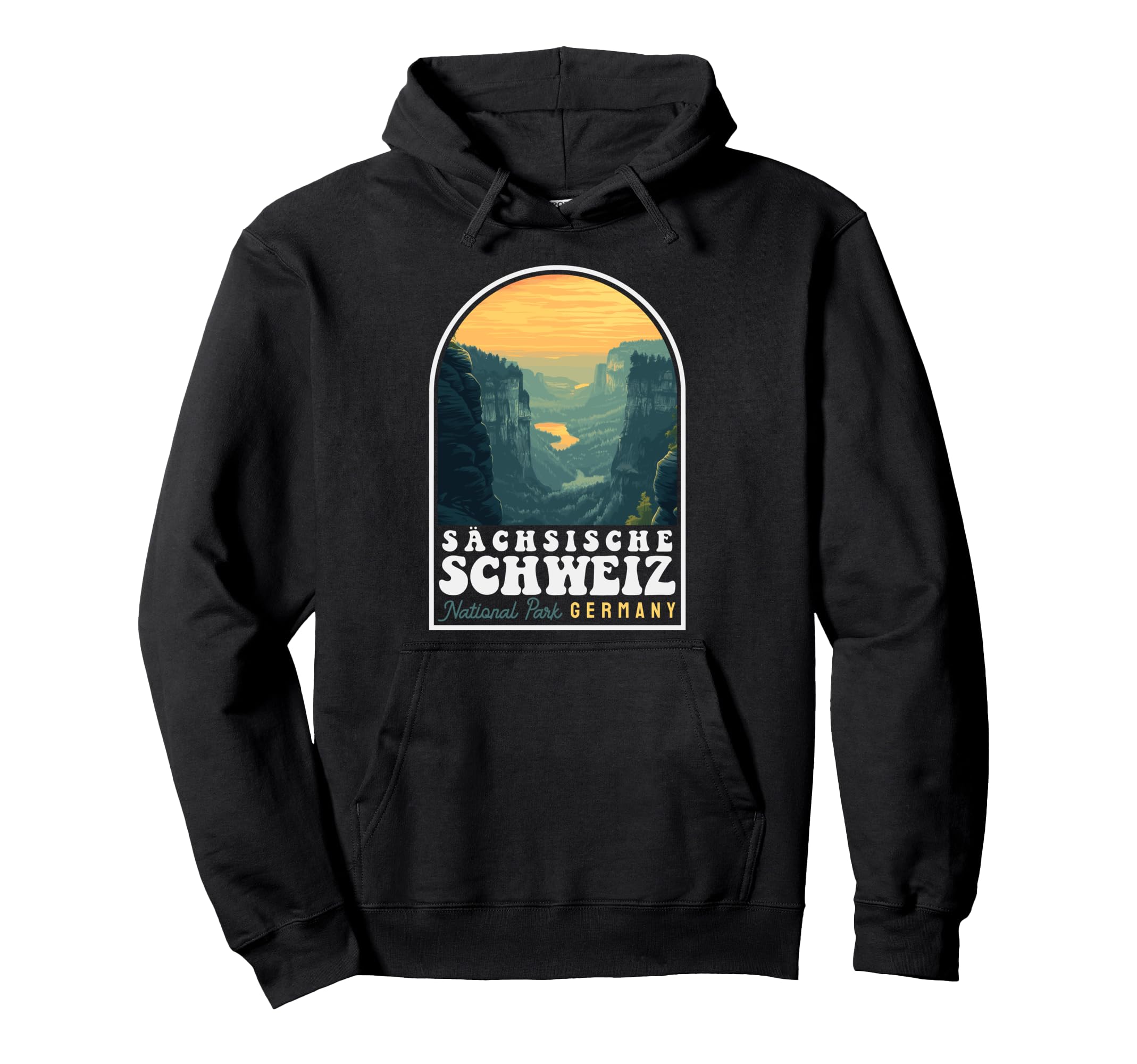 Saxon Switzerland National Park Germany Hoodie - Novelty Apparel Men Women - T-Shirt, Sweatshirt, Hoodie