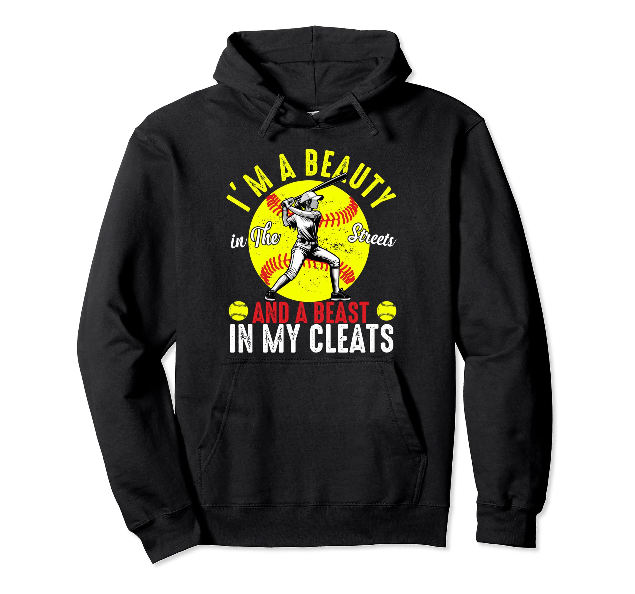 Im Beauty Streets And Beast My Cleats Hoodie - Aesthetic Graphic Men Women - T-Shirt, Sweatshirt, Hoodie