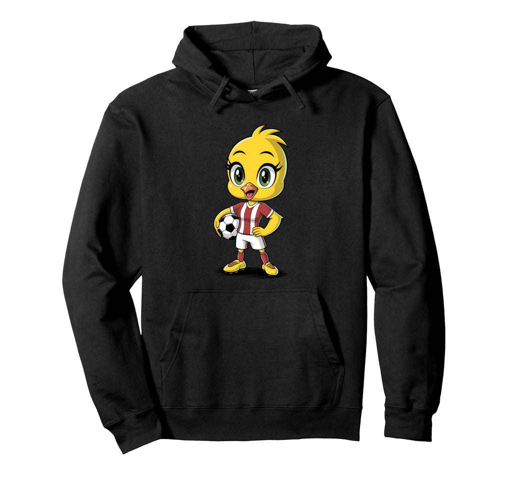 Soccer Chick Soccer Player Soccer Hoodie - Aesthetic Graphic for Adults - T-Shirt, Sweatshirt, Hoodie