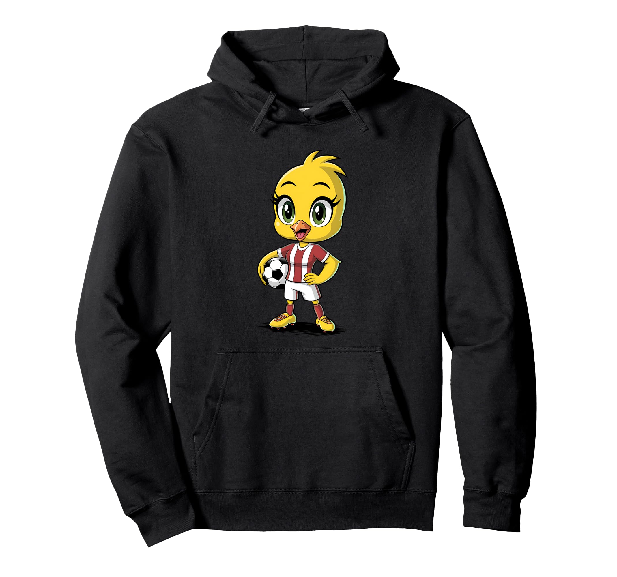 Soccer Chick Soccer Player Soccer Hoodie - Aesthetic Graphic for Adults - T-Shirt, Sweatshirt, Hoodie