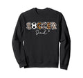 Soccer Dad Leopard Family Sweatshirt - Fun Novelty Design for Adults - T-Shirt, Sweatshirt, Hoodie