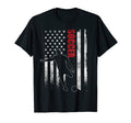 Soccer Player American Flag Soccer T-Shirt - Aesthetic Graphic for Adults - T-Shirt, Sweatshirt, Hoodie
