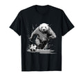 Polar Bear Playing Soccer Animal T-Shirt - Custom Art Print Unisex - T-Shirt, Sweatshirt, Hoodie