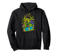 80S Guitar Roller Skates And Skateboard Art Hoodie - Trendy Graphic Unisex - T-Shirt, Sweatshirt, Hoodie