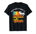 Roller Skating Skate 1970S Never Miss T-Shirt - Graphic Print Men Women - T-Shirt, Sweatshirt, Hoodie