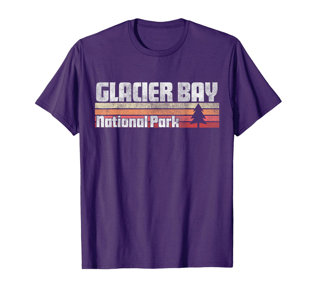 Glacier Bay National Park 70S 80S 90S T-Shirt - Streetwear Style Men Women - T-Shirt, Sweatshirt, Hoodie