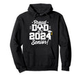 Class 2024 Senior Year Soccer Dad Senior 2024 Hoodie - Graphic Print Unisex - T-Shirt, Sweatshirt, Hoodie