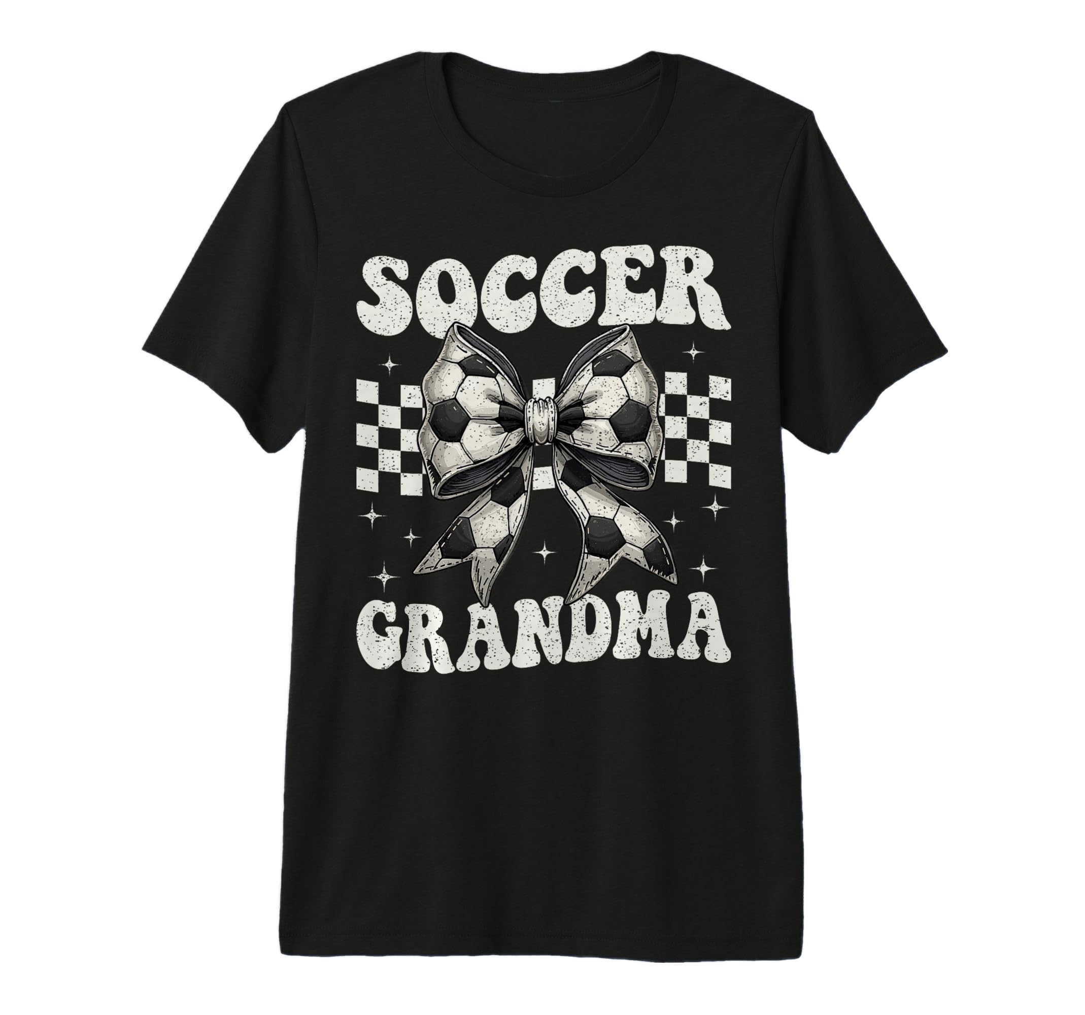 Soccer Grandma Funny Coquette Bow Soccer T-Shirt - Unique Graphic Unisex - T-Shirt, Sweatshirt, Hoodie