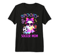 Spooky Soccer Mom Coquette Bow Coffee T-Shirt - Graphic Print for Adults - T-Shirt, Sweatshirt, Hoodie
