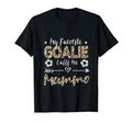 My Favorite Goalie Calls Me Mummo T-Shirt - Fun Novelty Design for Adults - T-Shirt, Sweatshirt, Hoodie