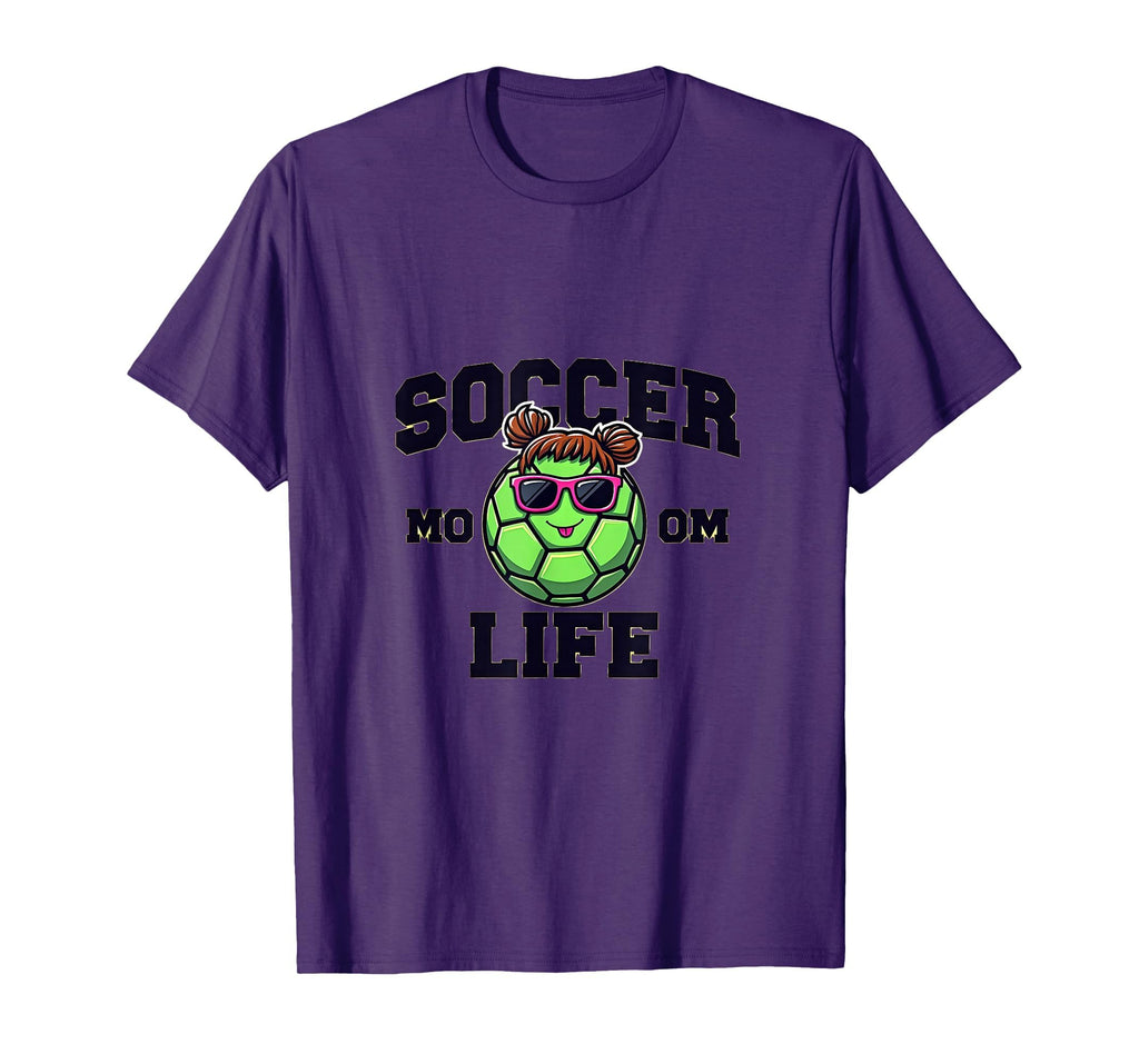 Soccer Mom Life Proud Sports Mom T-Shirt - Minimalist Print for Adults - T-Shirt, Sweatshirt, Hoodie