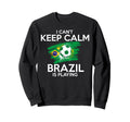 Brazil Soccer Football Game Player Sweatshirt - Unique Graphic for Adults - T-Shirt, Sweatshirt, Hoodie