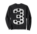3Rd Birthday Party Three 3 Year Sweatshirt - Custom Art Print for Adults - T-Shirt, Sweatshirt, Hoodie