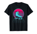 Synthwave Vaporwave Roller Skate Shoes T-Shirt - Trendy Graphic for Adults - T-Shirt, Sweatshirt, Hoodie