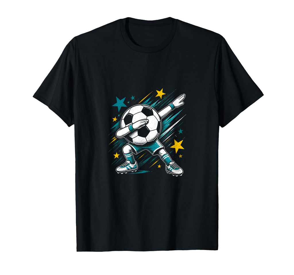 Dabbing Soccer Ball T-Shirt - Trendy Graphic Unisex - T-Shirt, Sweatshirt, Hoodie