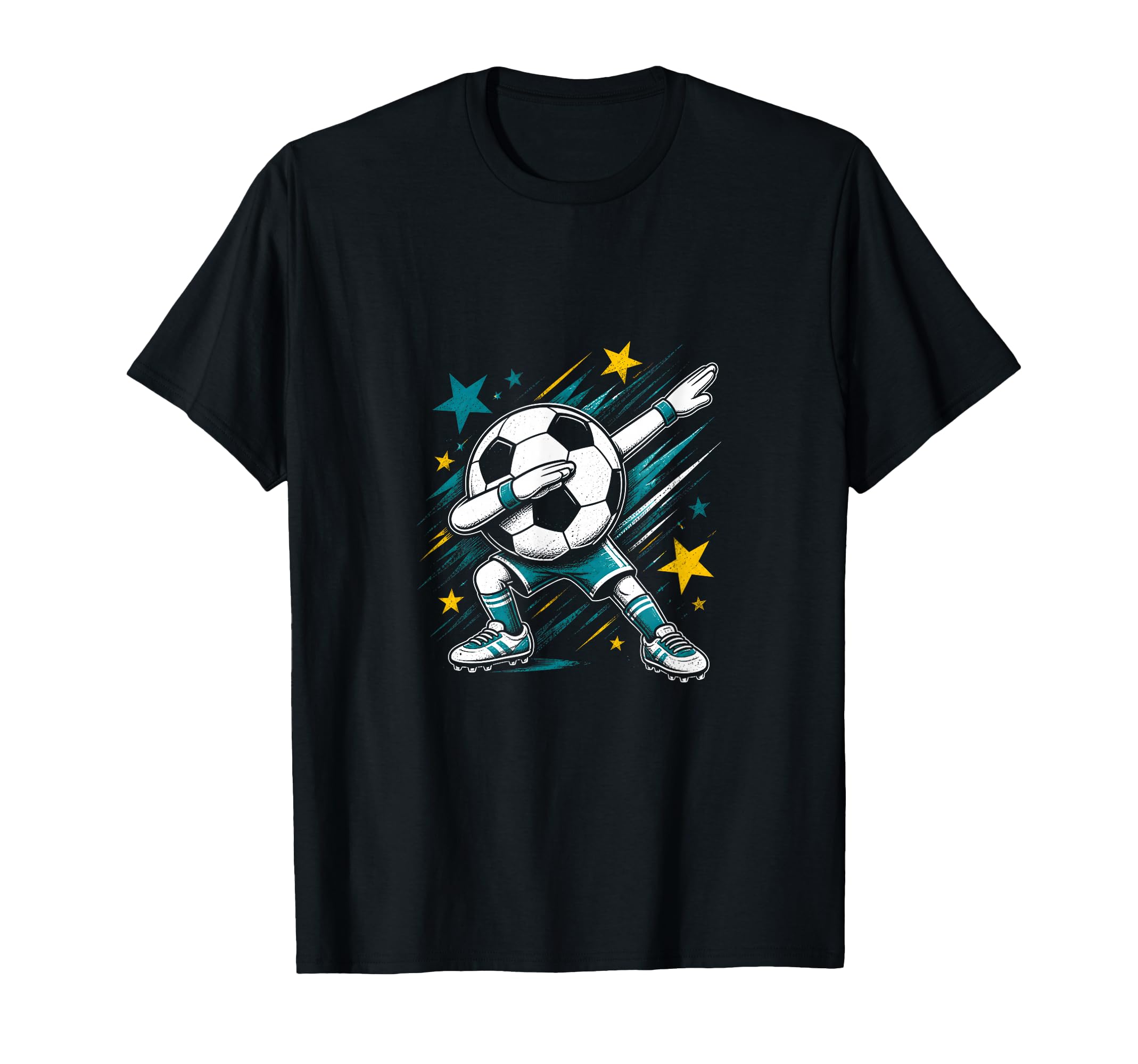 Dabbing Soccer Ball T-Shirt - Trendy Graphic Unisex - T-Shirt, Sweatshirt, Hoodie