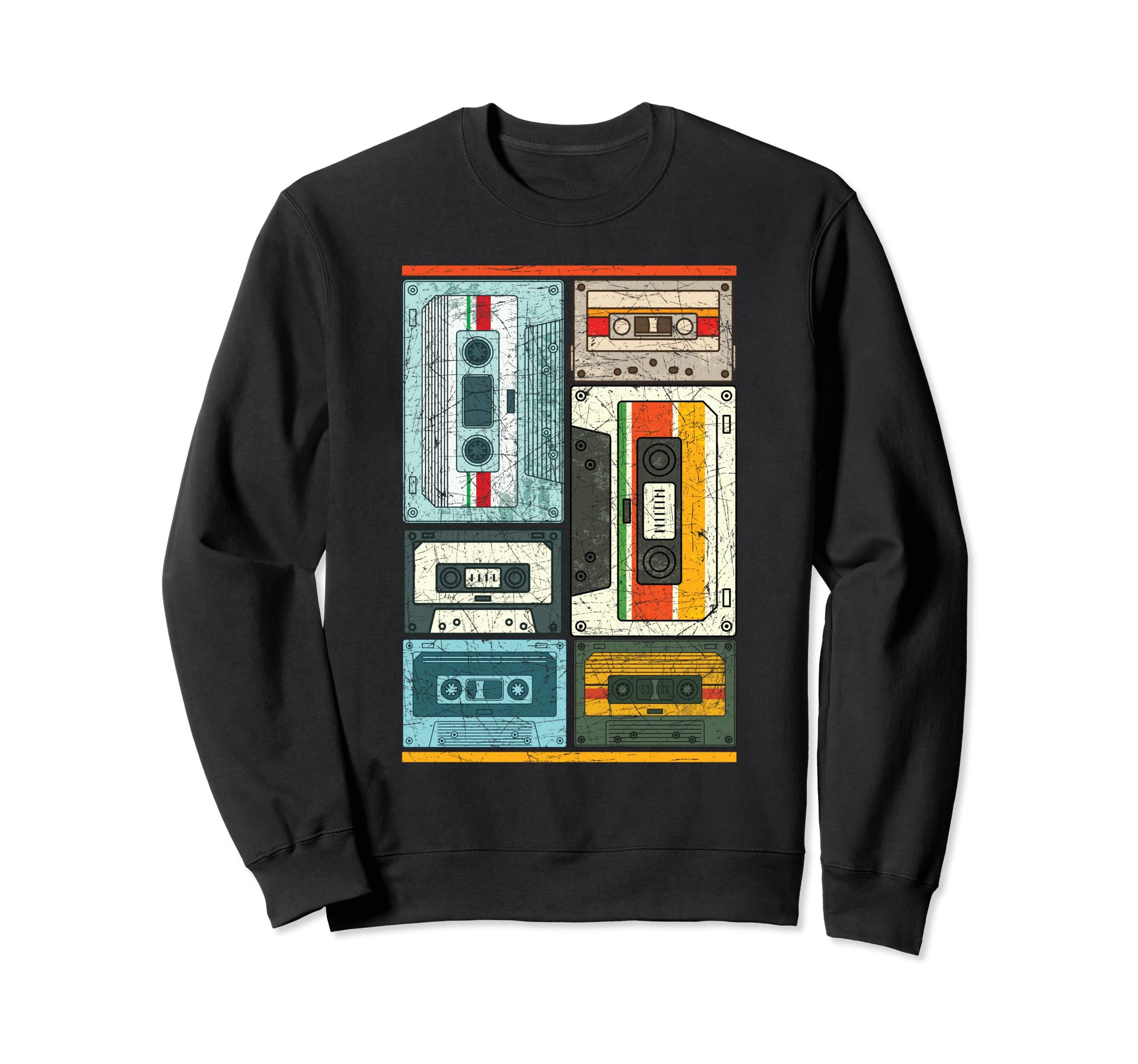 1980S Music Cassette Gift T-Shirt - Aesthetic Graphic Men Women - T-Shirt, Sweatshirt, Hoodie